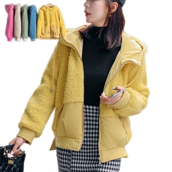 ダウンコート レディース 中綿 ジャケット ショートコート 春秋冬 コート ボタン 防寒 冬服