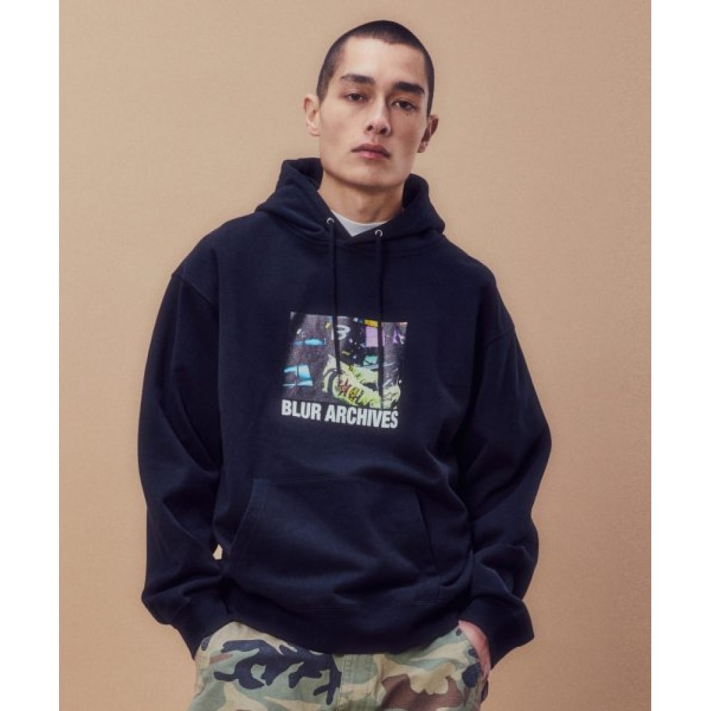 BLUR カーレーサーパーカー [ブラック]