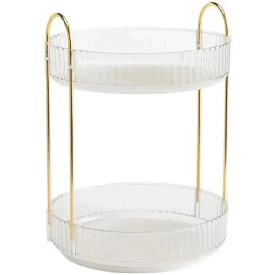 多機能ポータブルフルーツ 化粧品ボックスターンテーブル キッチン調味料収納ラック 収納バスケット 新作登場 回転式スパイスオーガナイザー