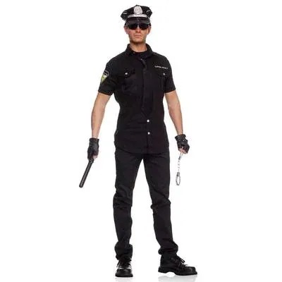 コスプレ 仮装 コスプレ ポリス アレストポリスオフィサー XL (大きいサイズ) 【 コスプレ 衣装 ハロウィン 仮装 コスチューム 大きいサイズ メンズ ポリス 警察 パーティーグッズ ポリス今日