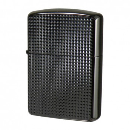 ZIPPO アーマーファインラティス ブラックニッケルクローム
