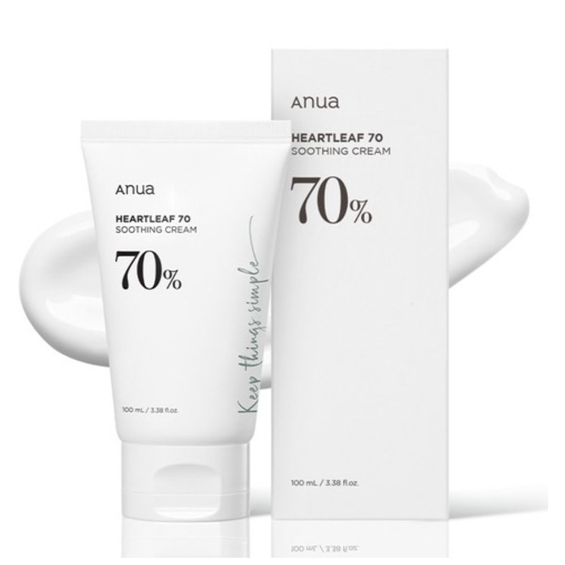 ハウトゥニア コルダタ 70 スージングクリーム 100ml（敏感肌用 保湿 クリーム） 4,661円