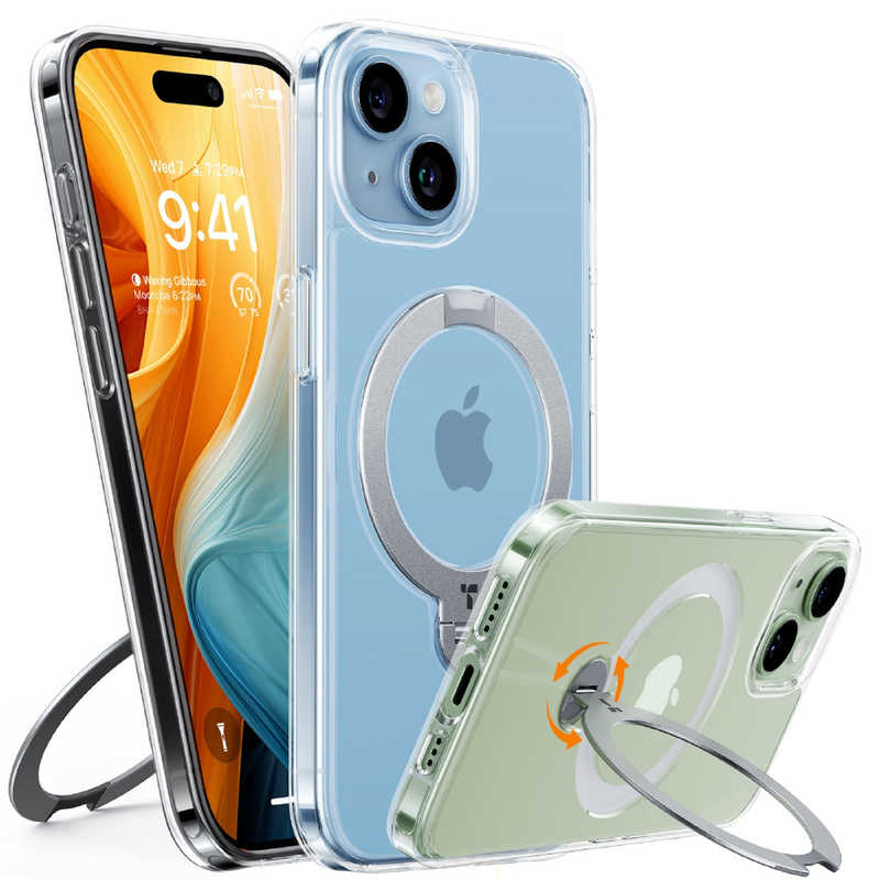 TORRASトラス　UPRO Ostand Spin for iPhone 15 ［ Clear ］　X00FX1326 6,054円