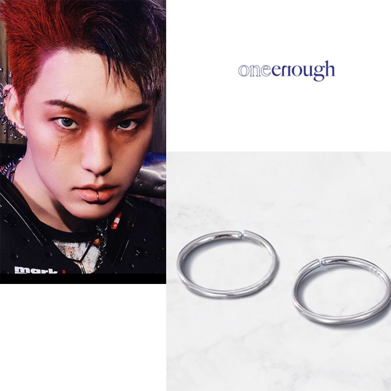 SEVENTEEN ホシ着用 Secret Mood Earring シルバーピアス