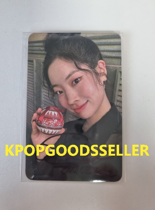 [on hand] TWICE music plant LUCKYDRAW SIGNED DAHYUN PHOTOCARD