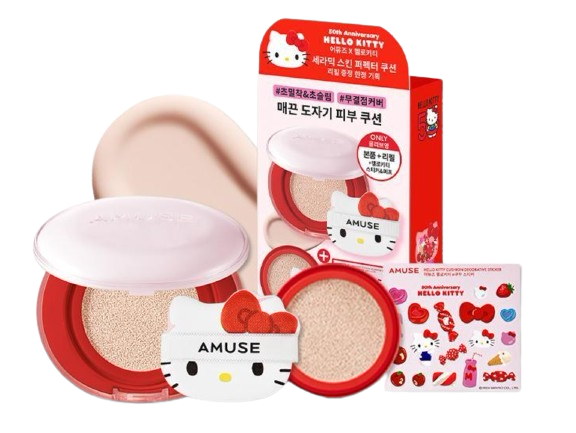 Qoo10] アミューズ セラミックスキン パーフェクタークッショ