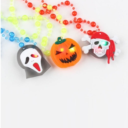 ハロウィンLED装飾ネックレス(ビーズライン) ×10個かわいい面白いおもちゃグループプレゼントフェスティバルイベントプロモーション 5,051円