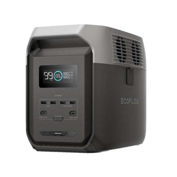 EcoFlow エコフロー EFDELTA1500-JP-B-Cbox ポータブル電源 1536Wh DELTA 3 1500