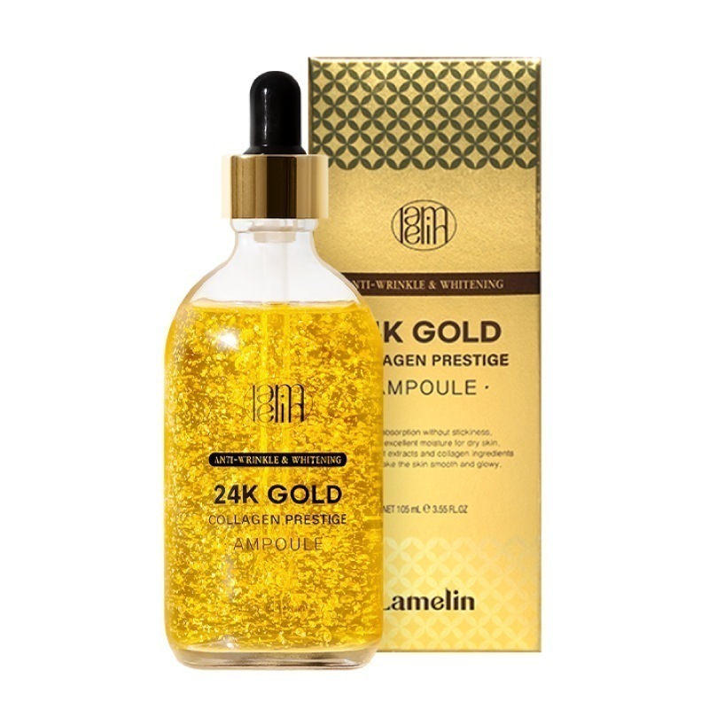 [国内正規品]ラメリン 24K GOLD コラーゲン プレステージ セラム 105mL LAMELIN 針美容 ヒアルロン酸 コーティング スピキュール BIO-TOX EEDLE SHOT ハリ