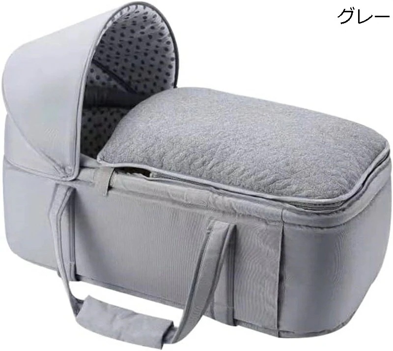 保証ベビーかご ベビーバスケット かご ーファン ベビーキャリー バスケット お昼寝マット 赤ちゃん退院 0~8ヶ月