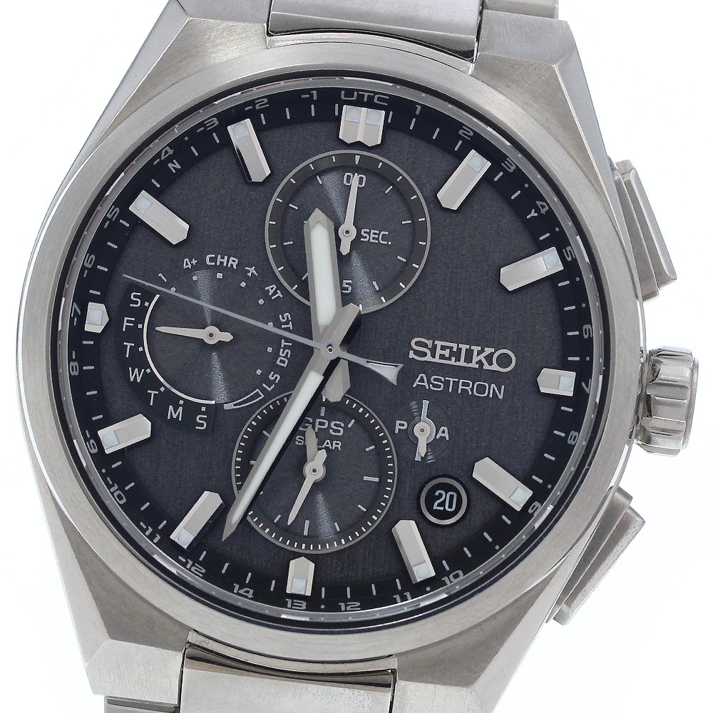 セイコー SEIKO SBXC163/5X83-0AE0-1 アストロン コアショップ専用モデル GPS ソーラー電波 メンズ 箱・保証書付き_944432【中古】