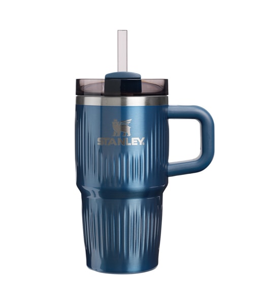 【STANLEY】 QUENCHER H2.0 FLUTED TUMBLER 591ml GLACIAL BLUE SHINE タンブラー 正規品
