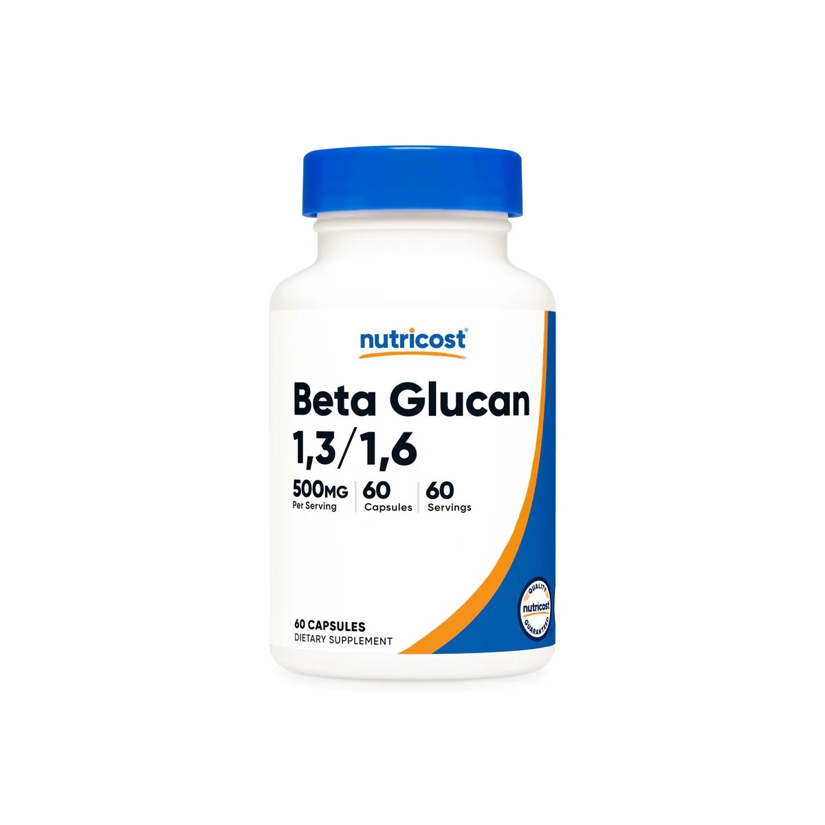 [USA] Nutricost ニュートリコスト Beta Glucan 1, 3 Capsules (500 MG) (60 CAP)