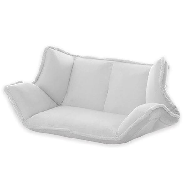 マルチリクライニングローソファGRY グレー