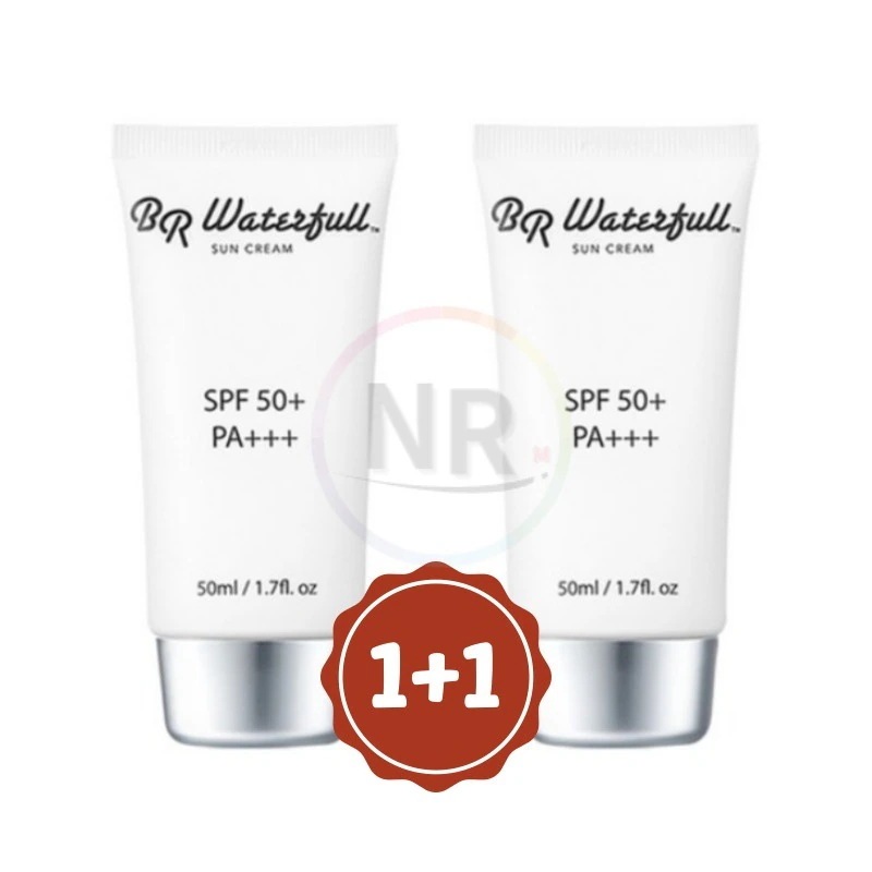 1+1 ビアルウォータープル 日焼け止め SPF50 + PA +++ 50ml 鎮静 栄養供給 活力 しわ防止