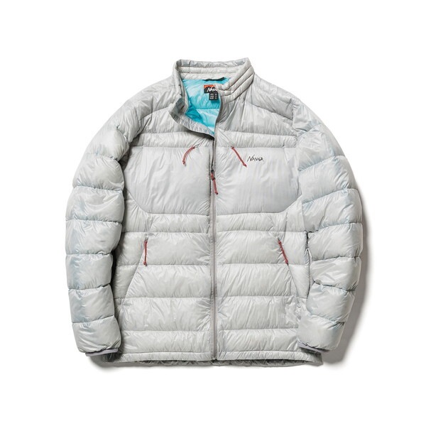 ナンガ ミニマリズムダウン ジップブルゾン MINIMARHYTHM DOWN ZIP BLOUSON L.GRYxTQS XL ND2241-1A031 N1HBLTH4