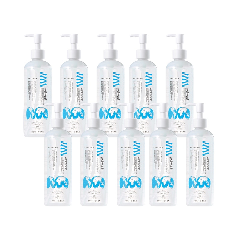 wellwash 海をまもる洗剤 300ml 10本セット 洗濯洗剤 ウェルウォッシュ SDGs キッチン 洗剤