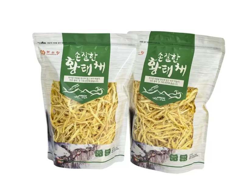 (1+1) 手入れしたファンテチェ 360g *2ea / 韓国の人気酒の肴 /墨苔/韓国料理.