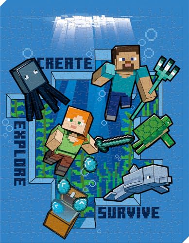 エンスカイ(ENSKY) MINECRAFT マインクラフト Underwater 23.7×30.7×2.1cm アートボード ジグソーパズル 366ピース ARTBOARD JIGSAW A・・・ 4,896円