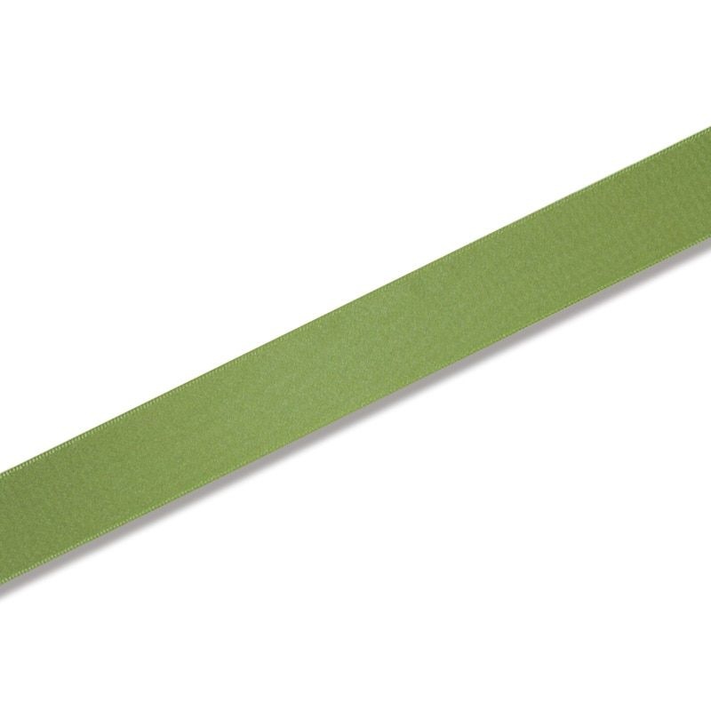 （まとめ買い）シモジマ HEIKO シングルサテンリボン 24mm幅x20m巻 オリーブ ラッピング用品 001420239 [x3セット]