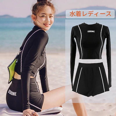 Qoo10] 2点上下セット 水着 レディース 上下セ