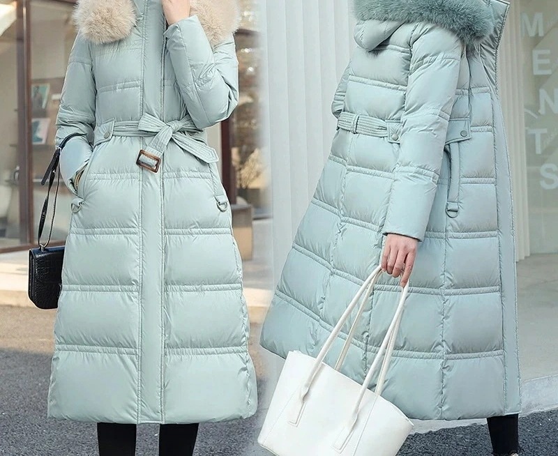 2025秋冬新作冬アウター クリスマス ジャケット ロングアウター 中綿コート プレゼント パーカー ファーカラー取り外し可能 厚手 ウォーム レディース トップス ロング 大きいサイズジャンパー・ブ