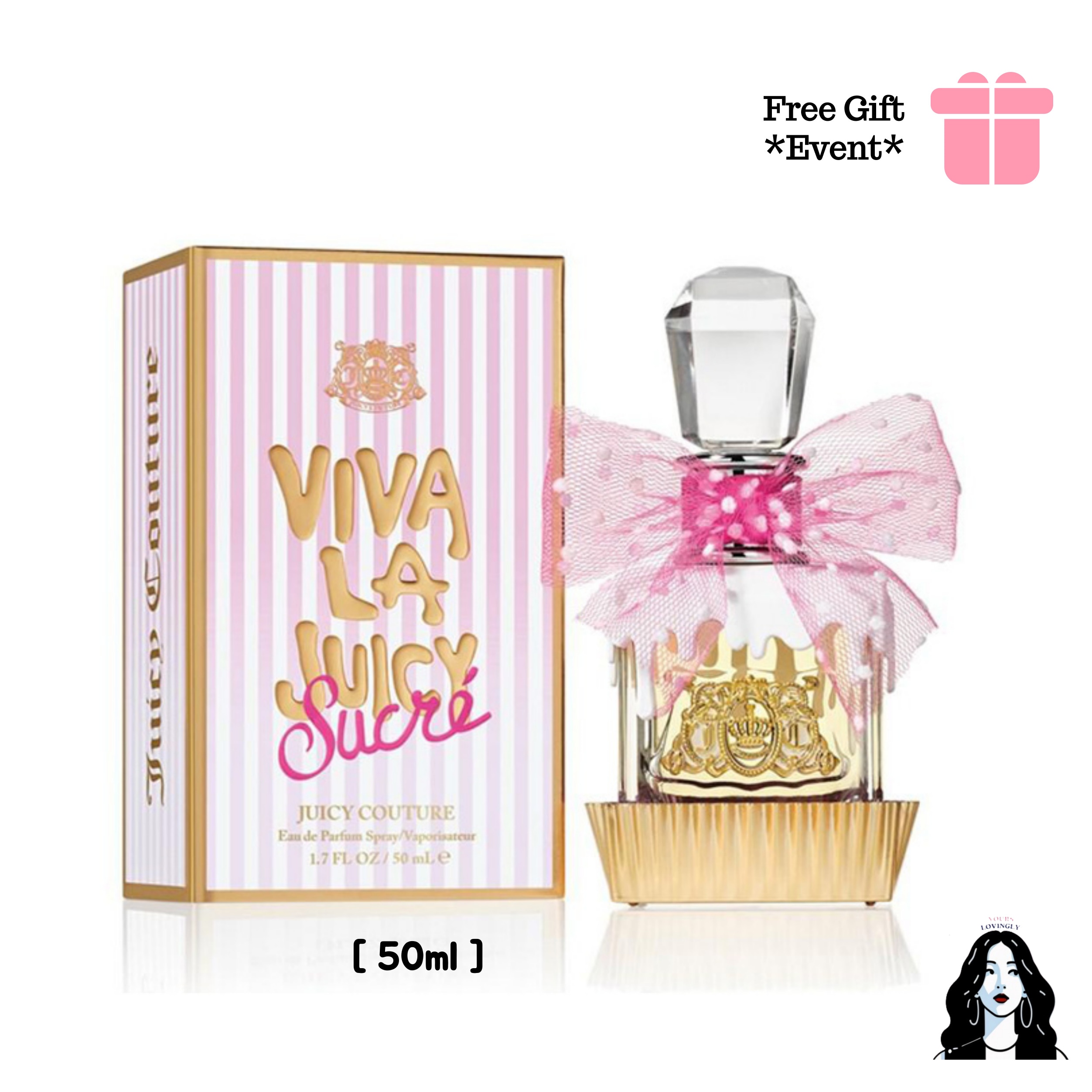 [HIT] VIVA LA JUICY SUCRE EDP 50ml 甘い香水第1位 / ロマンチック胸キュン 甘い香り/マイルドで愛らしい女性香水