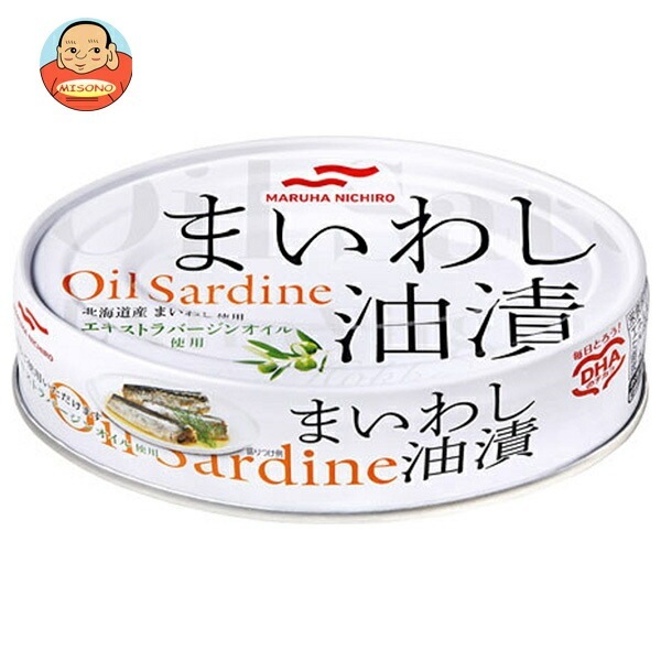 マルハニチロ まいわし油漬 エキストラバージンオイル 100g*30個入*(2ケース)