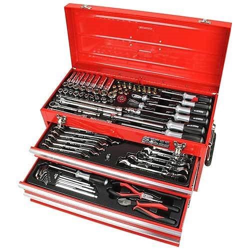 SK11 整備工具セット レッド SST-16133RE