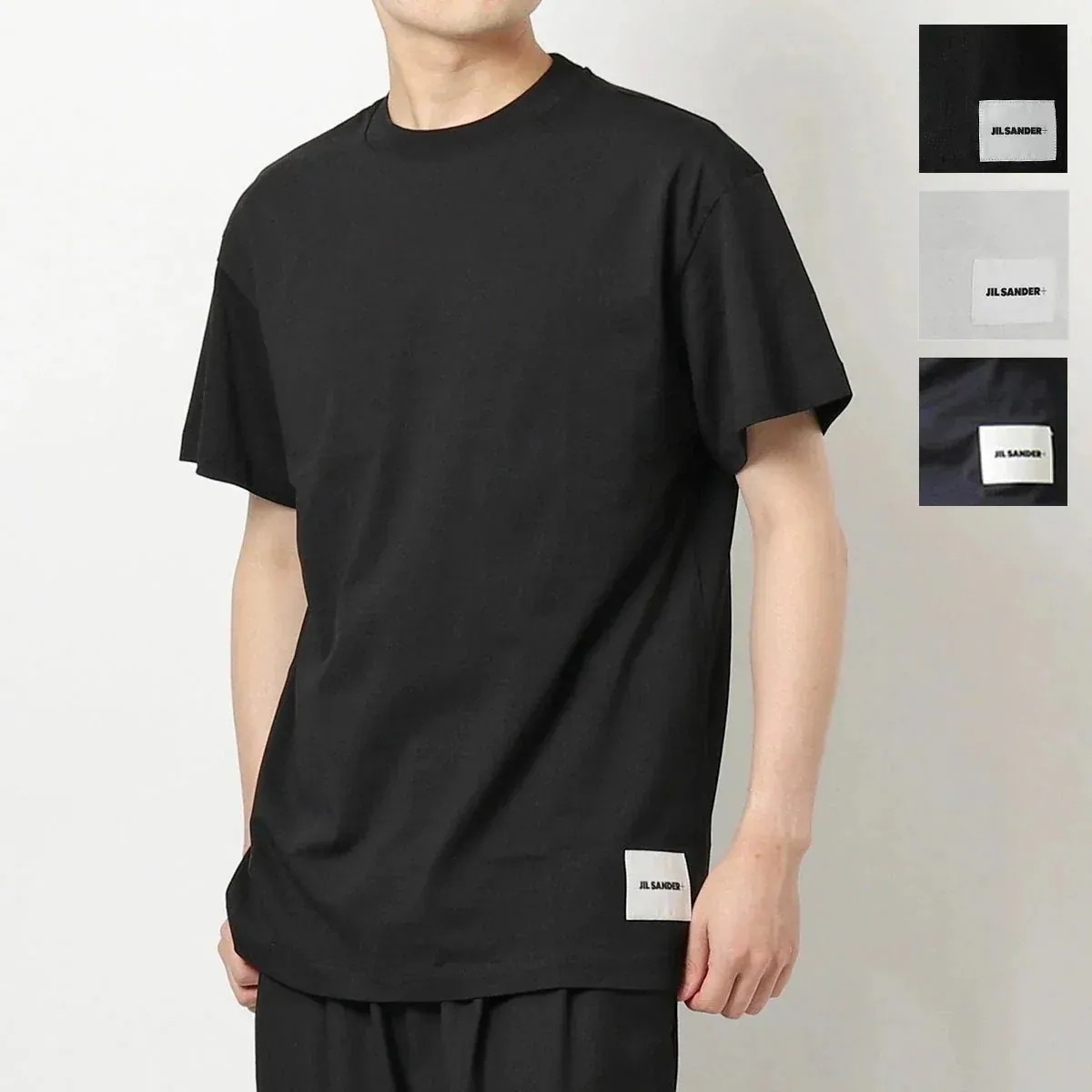 JIL SANDER+ ジルサンダー プラス Tシャツ 【1枚単品】 JPUU706530 MU248808 J47GC0001 J45048 メンズ 半袖 ク 13,576円