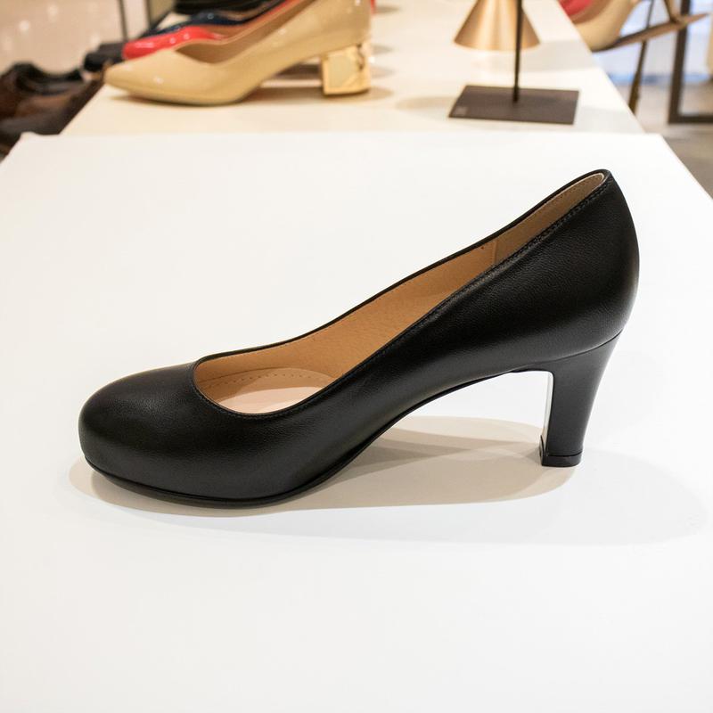 女性ベーシックパンプス DLS122 ブラック