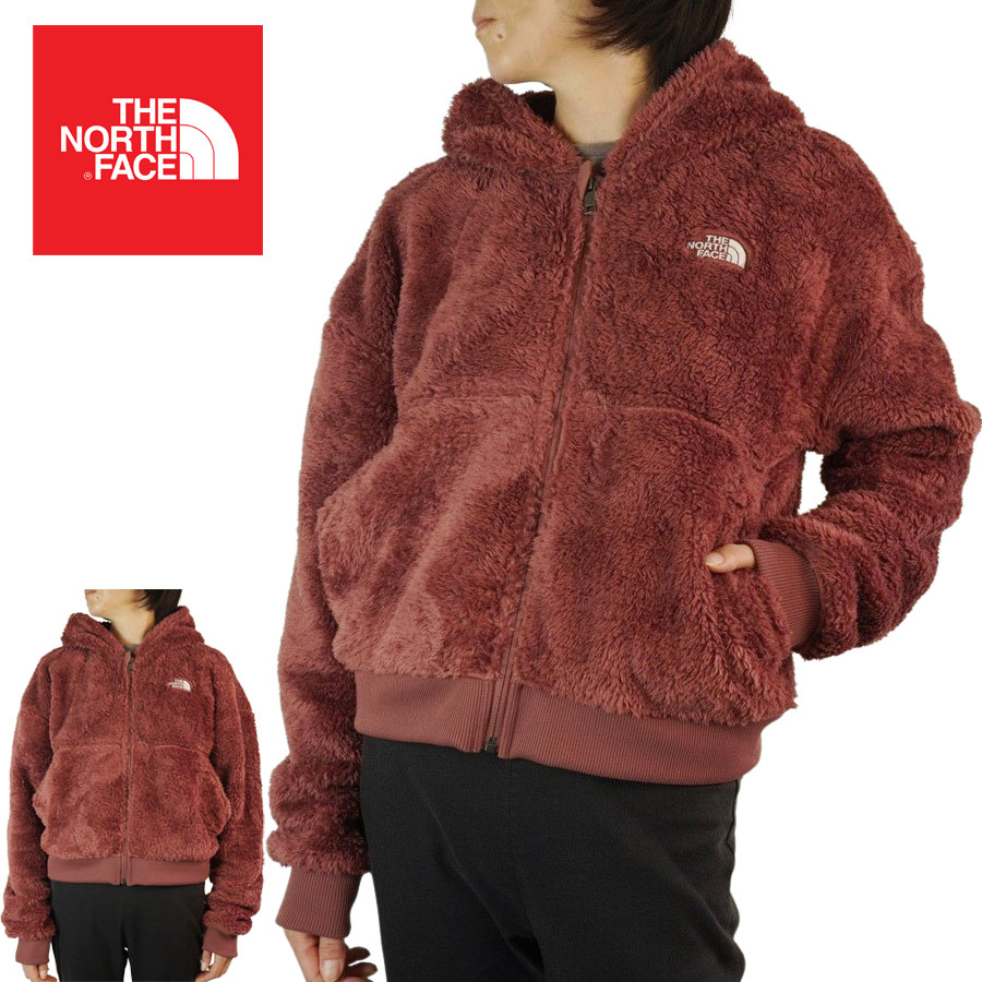ノースフェイス THE NORTH FACEレディース ジャケットG SUAVE OSO FZ HDYユースサイズ ボア フリースジャケットワイルドジンジャー