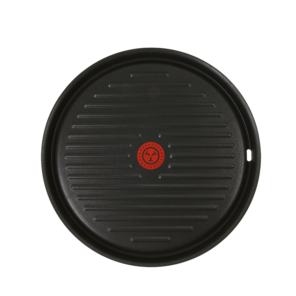 プラチナム グリルプレート グリドル グリルパン (35.6cm) PFOAフリー ブラック