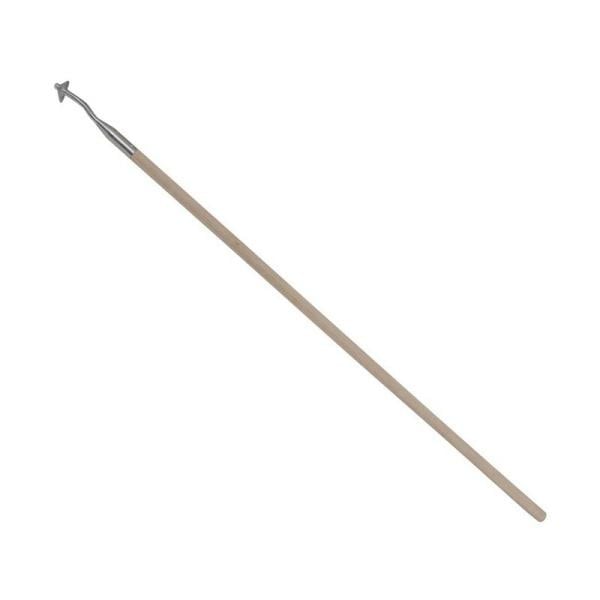 千吉 金 選べる三角ホー用の柄 1350MM 園芸道具 土農具 立鎌