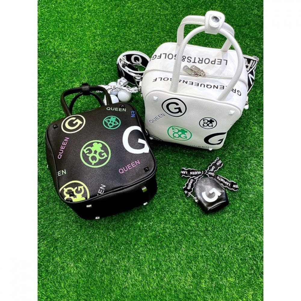 (ラックスゴルフ) ラックスゴルフレディースフラワーキューブクロスバッグトートバッグ GQAC016