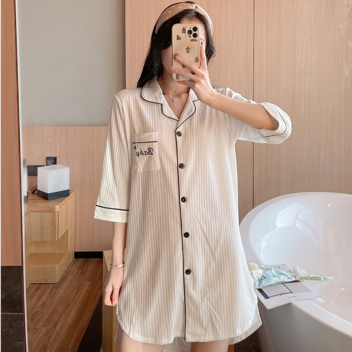 3color レディース ルームウェア 部屋着 寝巻 ナイトウェア リラックスウェア ナイトドレス