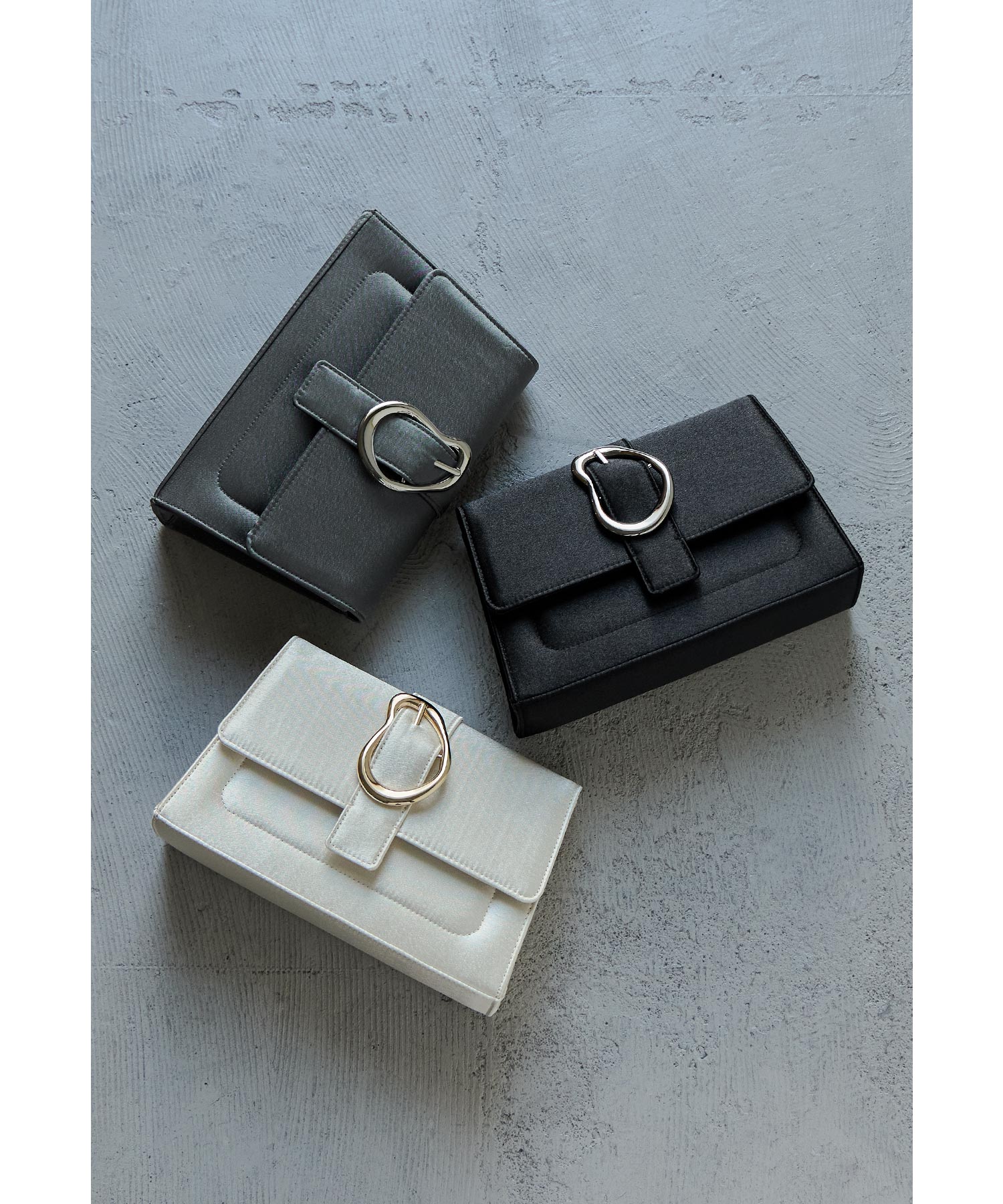 3wayイレギュラーモチーフサテンバッグ クラッチバッグ ハンドバッグ ショルダーバッグ ミニ パーティーバッグ スクエア 結婚式 お呼ばれ セレモニー パーティー 二次会 披露宴 謝恩会 成人式