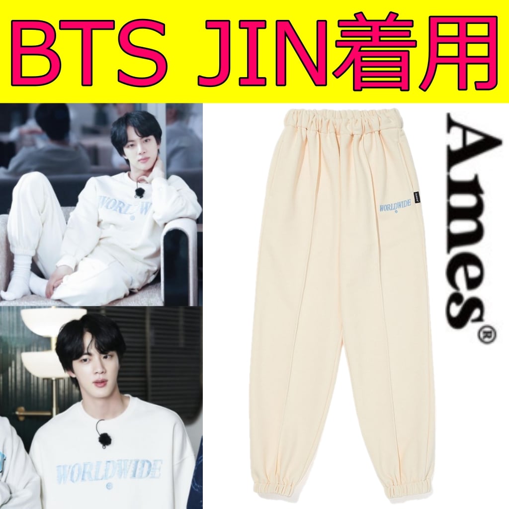 AMES MOVING PINTUCK SWEATPANTS - BTS JIN着用 UNISEX