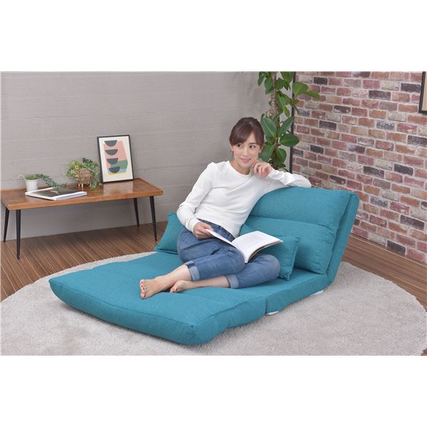 ソファーベッド シングルサイズ 3WAY リクライニング 日本製 カウチソファー