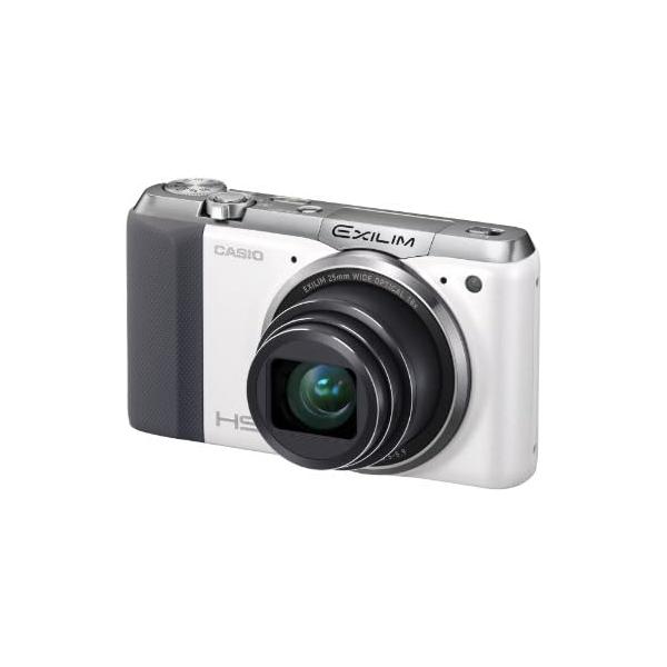 【中古】CASIO EXILIM デジタルカメラ ハイスピード 1610万画素 光学18倍ズーム ホワイト EX-ZR700WE