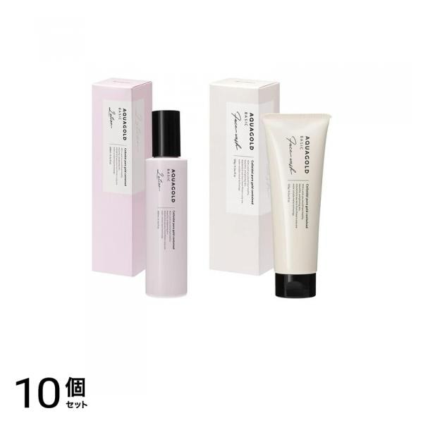 ファイテン アクアゴールド ローションｂ 200mL &フェイスウォッシュb 120g 10個セット