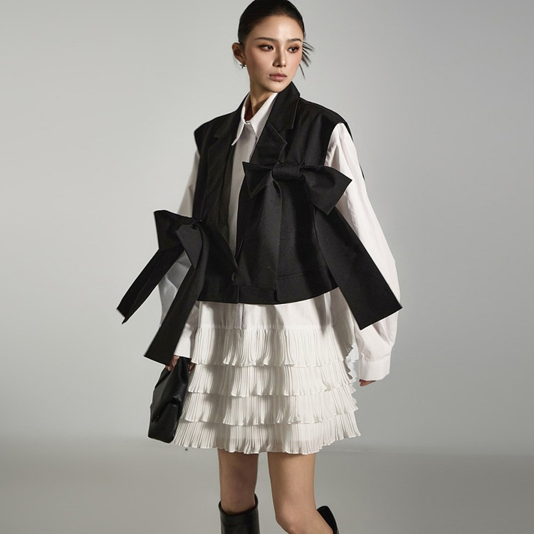 J2668 リボン ベスト