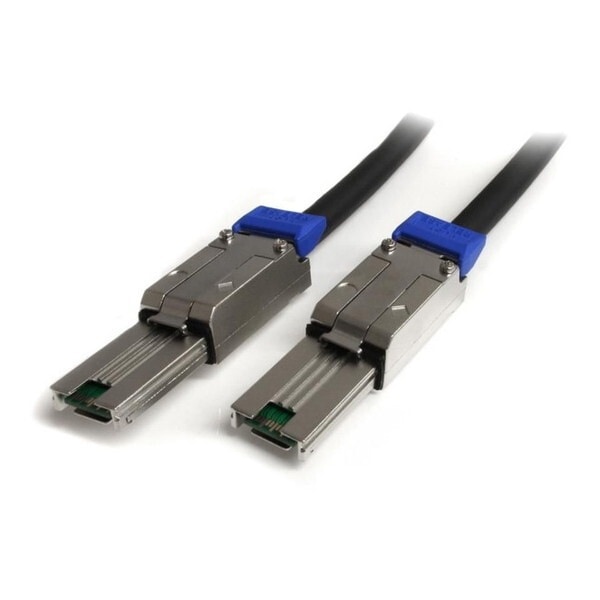 StarTech ISAS88882 [2m 外部接続用Mini SASケーブル (Serial Attached SCSI SFF-8088-SFF-8088 2x SFF-8088 (オス))]