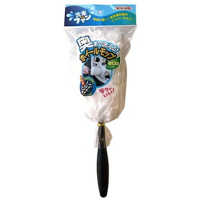 他サイト： ウイルソン 奥まで洗えるホイールモップ (泡仕立て繊維) 03153の商品画像