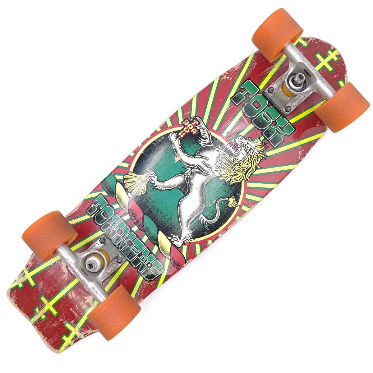 【中古】DOGTOWN ドッグタウン スケートボード コンプリート トラック INDEPENDENT トッシュ・タウンエンド