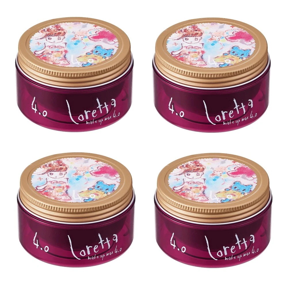 4個セット ロレッタ メイクアップワックス4.0 65g