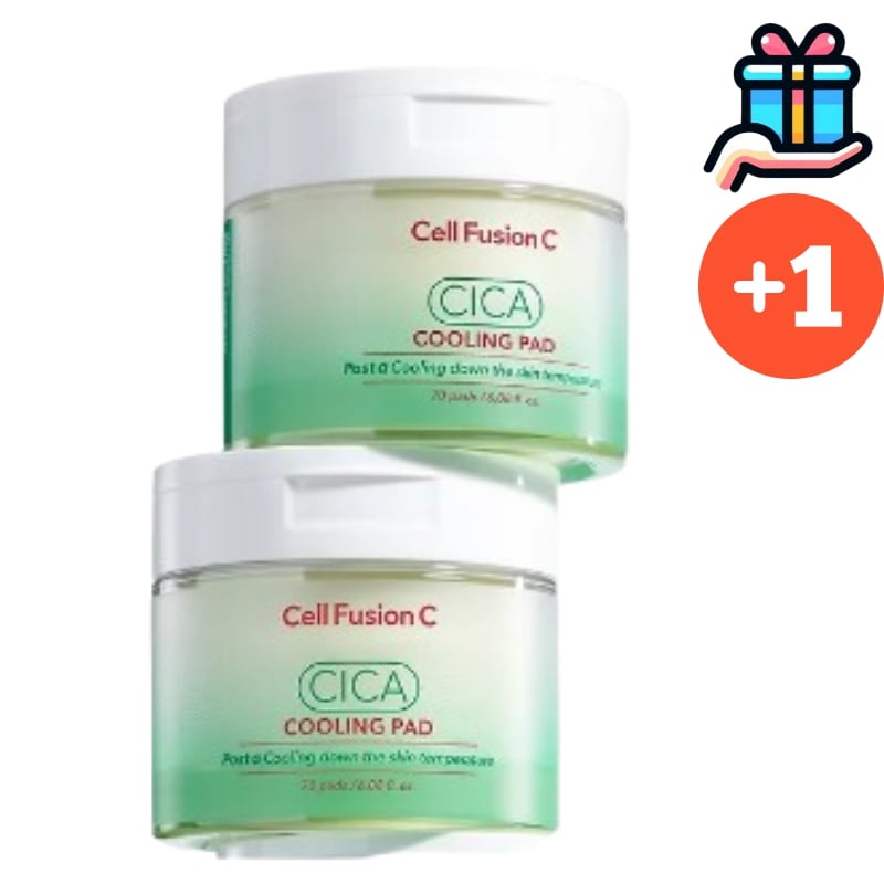 [大容量1+1] NEW ポストアルファシカクーリングパッド70枚+70枚 計140枚 拭き取り化粧水 鎮静 スキンケア 熱感 赤い肌 クーリング感 韓国人気 正規品