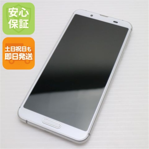 新品同様 SH-02M シルバーホワイト スマホ 244