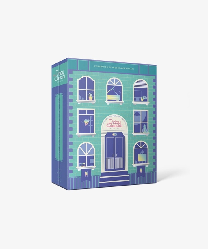 （WELCOME KIT付き）防弾少年団BTS FESTA D-DAY CALENDAR Celebration of The 8th Anniversary フェスタデデイカレンダー_[未開封新品]