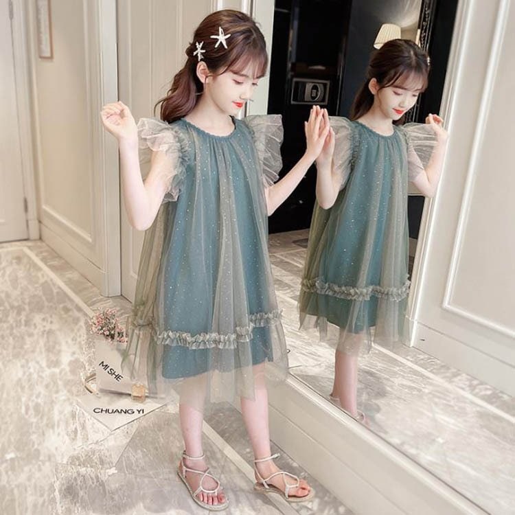 子供服 ワンピース キッズ 女の子 夏 ノースリーブワンピース おしゃれ 韓国子ども服 注目の 子供ドレス
